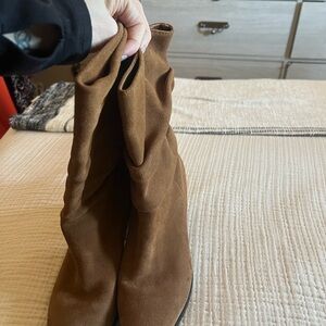 Blondo Chestnut Heeled Boots
